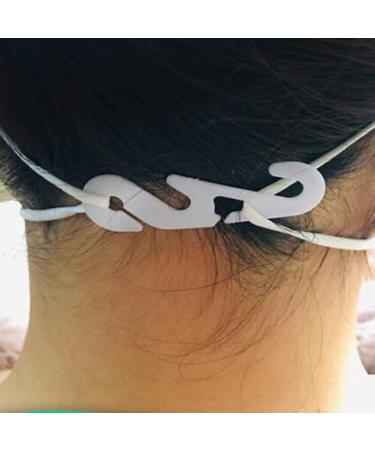 Buy Faruta 200 Pieces S-shaped M ASK Extension Hooks - White Rope Buckles for Hearing Protection | Adjustable Masks - Buy Online on GoSupps.com