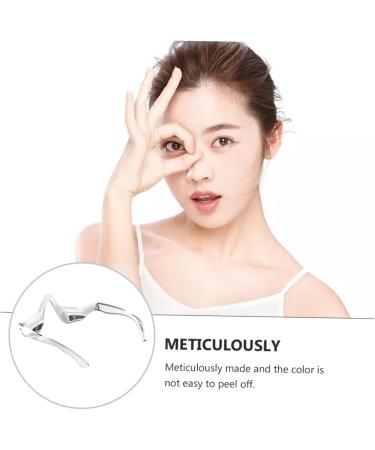 Partykindom Eye Massage Device - Stress Reduction Eye Care Tool for Fatigue Relief - Electric Eye Massager in White - Buy Online on GoSupps.com