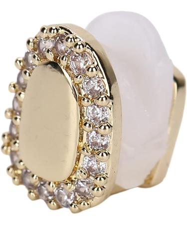 Shop Single Tooth Hip Hop Bling - Diamond Gold Teeth Decoration for Costume & Cosplay - Buy Online on GoSupps.com