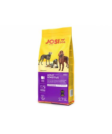JosiDog Adult Sensitive (2.7 kg) | Sensitive Dog Food | Premium Dry Food for Adult Dogs | Powered by Josera | 1 Pack
