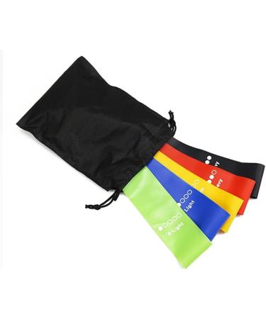 TROTH Resistance Bands Set - Home Gym Strength Training Equipment for Women and Men | Fitness Accessories for Pilates, Squats, Yoga, and Pull-Up Workouts - Buy Online on GoSupps.com