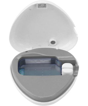 jerss Toothbrush Sanitizer Case Lightweight Small Portable Toothbrush Holder For Home Office Travel (White) - Buy Online on GoSupps.com