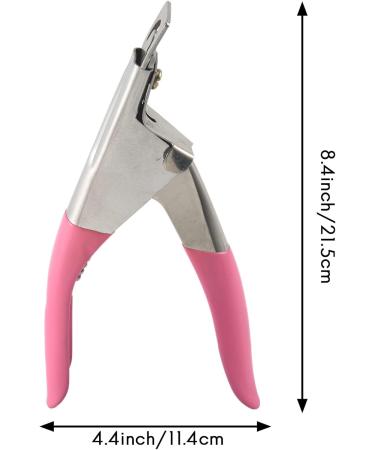 Bzwyonst Nail clippers for nails and false acrylic nails easy to use pink. - Buy Online on GoSupps.com