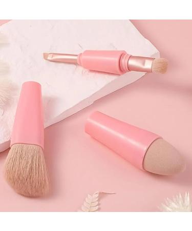 Tdkfdswdoa Double Ended Makeup Brush 4-In-1 Retractable Travel Cosmetic Brush Multifunctional Concealer Sponge Brush for Eyeshadow - Buy Online on GoSupps.com