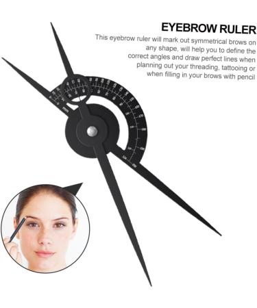FRCOLOR Eyebrow Positioning Ruler Miniature Tools Eyebrow Measure Tool Durable Eyebrow Ruler Advanced Gold - Buy Online on GoSupps.com