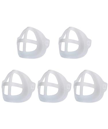4 pieces of ear hooks Strap Extender Masks Rolling Rubbing Belt For Eard Protection Hearstroot For children adults (5 pieces - 3D mask holder one size) 5 pieces - 3D mask holder one size