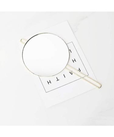 BESPORTBLE Handheld Round Mirror - Wall Hanging Makeup Mirror for Home & Travel | Bathroom & Salon Use - Buy Online on GoSupps.com