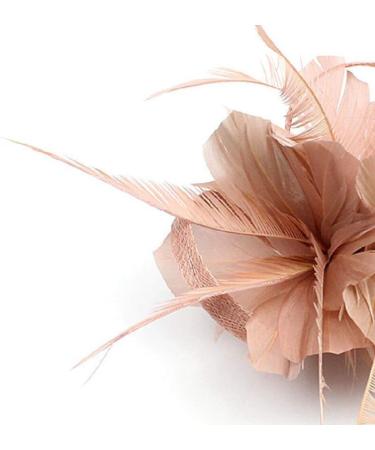 Lurrose 1PC Fascinator Hair Clip Fascinator Hair Pin Hair Clip Fascinator Hair Accessories for Women Wedding Tea Party Hat White - Buy Online on GoSupps.com