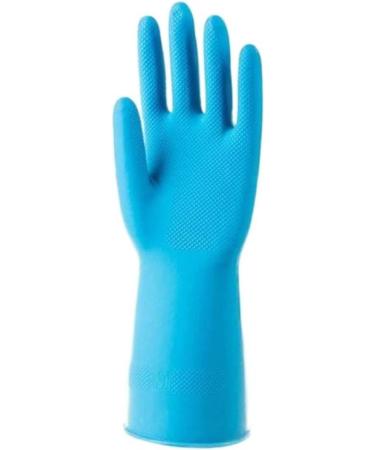 Dishwashing Gloves Household Cleaning Non-Slip Durable Kitchen Washing Bowl Household Laundry Waterproof Latex Rubber Gloves huangse63g Small - Buy Online on GoSupps.com