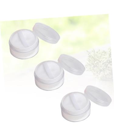 FRCOLOR 9 Pcs Toiletry containers Foundation Powder case Cosmetic Case Powder Box Travel Beauty Tools Bulk Size 2x3pcs Whitex3pcs - Buy Online on GoSupps.com