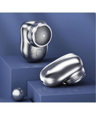 Mini-Shave Portable Electric Shaver 2023 New Upgrade Electric Razor For Men Wet & Dry Rotary Electrical Shave - One-Button Usb Rechargeable Shaver (Silver-B) - Buy Online on GoSupps.com