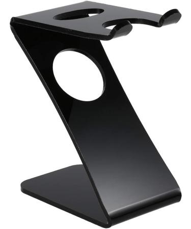 Buy Razor and Brush Holder Stand for Shower - Men's Shaving Brush Stand in Black | International Shipping Available - Buy Online on GoSupps.com