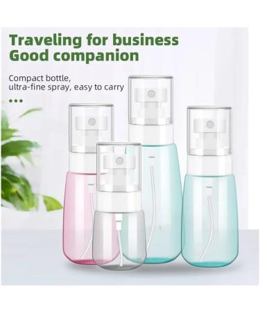 3pcs Blue Refillable Spray Bottles - Portable Moisturizing Perfume & Travel Cosmetic Containers - Buy Online on GoSupps.com