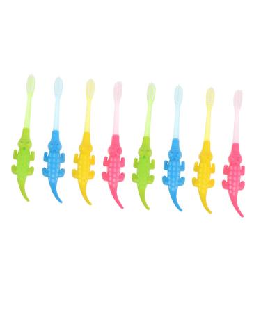 TOVINANNA 32 STK Small Krokodil toothbrush Hand toothbrush for children crocodile toothbrush toddler toothbrush children toothbrush cleaning brush children's toothbrush children stick