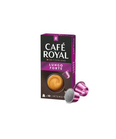 Caf Royal Caf Royal Lungo Forte 10 Nespresso compatible capsules (aluminum intensity 8/10)