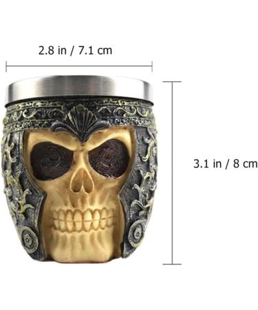 ABOOFAN Skull Beard Brush - Handmade Shaving Brush for Men | Unique Skull Design & Shell Foam | Perfect for Beards & Halloween Style - Buy Online on GoSupps.com