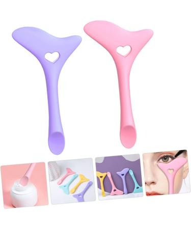 Mipcase 10 Pcs Eyeliner Eye Lash Brush Tool Eyelash Brush Tool Face Cream Applicators Mask With Wings Girl mediumx5pcs Assorted Colorx5pcs - Buy Online on GoSupps.com