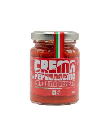 MR. PIC Carolina Reaper Chili Cream (90g) - THE Spiciest in the world - Mr PIC : high-quality Toscano chili pepper - Carmazzi: the