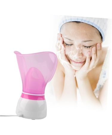 Baluue Facial Spa Steamer Face Steamer Black Head Remover Humidifiers for Home Facial Mist Sprayer Pink - Buy Online on GoSupps.com