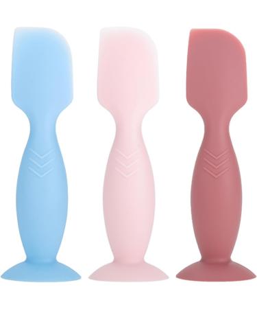 vsilay Silicone Baby Diaper Cream Spatula for Rashes Bum Cream Brush Spatula Baby Cream Applicator Soft and Flexible - Buy Online on GoSupps.com