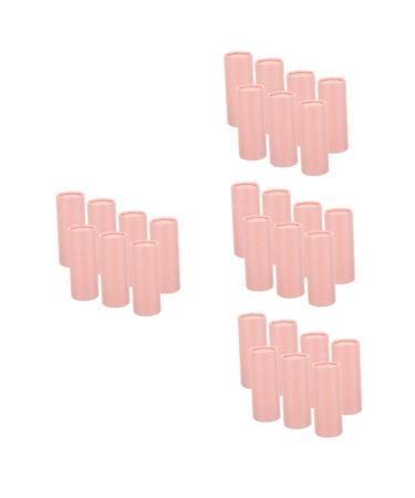 Gleavi 40 pieces Packaging made of paper tube Deo container lip balm made of cardboard tube empty deo tubular round pipe packaging.