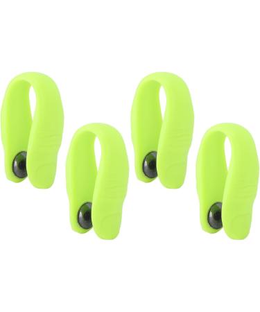 Hand Pressure Point Clip - 4 Pack Acupressure Clips for Stress Relief & Relaxation with Magnet (Green) - Portable Wellness Solution - Buy Online on GoSupps.com