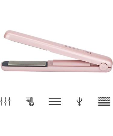 Buy Wireless Curling Flat Iron - Rechargeable Hair Straightener for Long-Lasting Curls | Short Hair Styling Tool - Best Deals Today - Buy Online on GoSupps.com