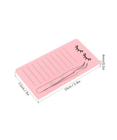 Buy 2 in 1 Eyelash Extension Holder | Premium Tweezers Glue Ring & Acrylic Tray - International Shipping Available - Buy Online on GoSupps.com
