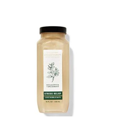 Bath and Body Works Aromatherapy Stress Relief Eucalyptus Spearmint Bubble Bath - 15 Fl Oz - Buy Online on GoSupps.com