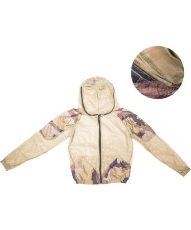BESPORTBLE Lightweight Summer Bug Jacket with Hood | Mesh Netting Cover | Outdoor Protector | Light Green - Buy Online on GoSupps.com