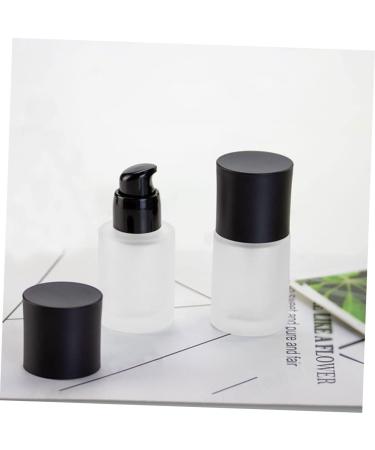 4 Pcs Liquid Foundation Press Bottle Travel Glass Bottle Empty Bottle As Shownx2pcs 8.5x3.9cmx2pcs - Buy Online on GoSupps.com