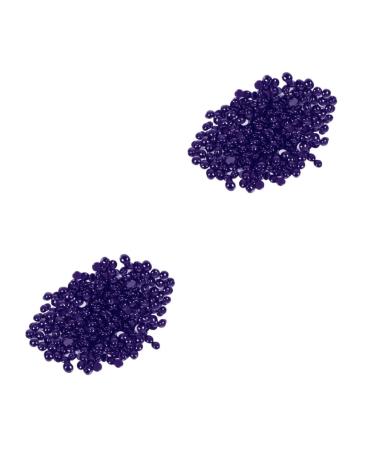 Minkissy 2-St Painless Hair Removal Wax Beans - Pearl Wax Kit for At-Home Depilation - Violet Hot Wax Medium 2pcs - Buy Online on GoSupps.com
