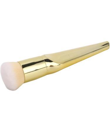 Makeup Brush Metal Comfortable Cosmetic Powder Brush No Tracing Gold for Party for - Buy Online on GoSupps.com