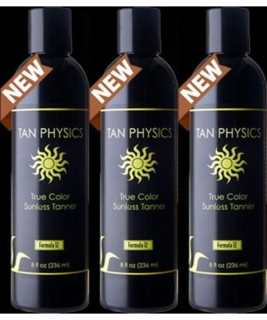 Lot of 3 bottle of Tan Physics Sunless Tanner Sunless Tanner