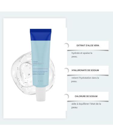 Moisturizing Face Gel Moisturizing Care Quick Penetrating Light Texture with Electrolytes for Dry and Combination Skin - Buy Online on GoSupps.com
