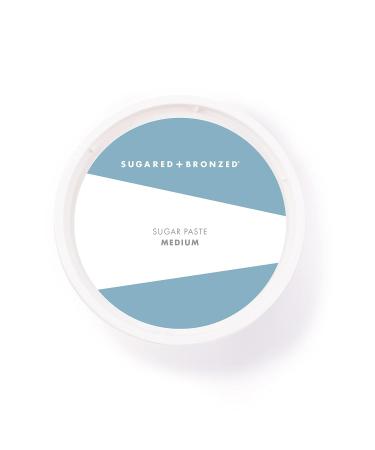 Sugared + Bronzed Sugar Paste - Medium | Ideal for Fine/Soft Hair on Arms, Legs, Underarms, Brazilian, Bikini & Back | Medium & Advanced Skill Levels - Buy Online on GoSupps.com