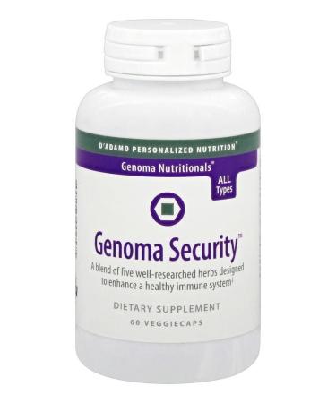 D'Adamo Personalized Nutrition Genoma Security 60 Count