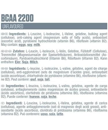 Dymatize BCAA 2200 Caps - 400 Essential Amino Acid Capsules for Muscle Recovery | International Shipping Available - Buy Online on GoSupps.com