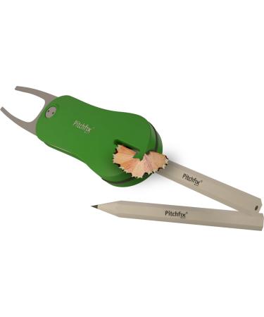 Pitchfix Golf Switchblade Divot Tool Hybrid 2.0 with Removable Ball Marker - Green - Buy Online on GoSupps.com