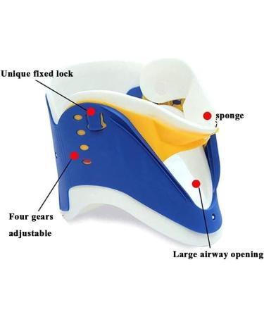 Neck Support Traction Brace | Adjustable Soft Protector for Pain Relief - Comfortable Neck Relief Solutions - Buy Online on GoSupps.com