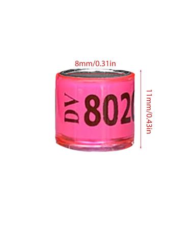 50 Multicolored Aluminum Pigeon & Chicken Leg Rings | Bird Identification Foot Rings - Training Accessories - Buy Online on GoSupps.com