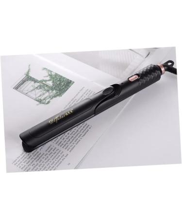 Ipetboom 2 in 1 Straightener & Curler | Flat Iron Comb & Hair Curler | Electric Hot Comb for Hair Straightening - US Plug - Black - Buy Online on GoSupps.com