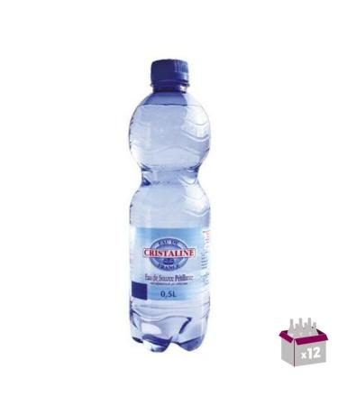 Cristaline - Sparkling Spring Water - 12 x 50 cl