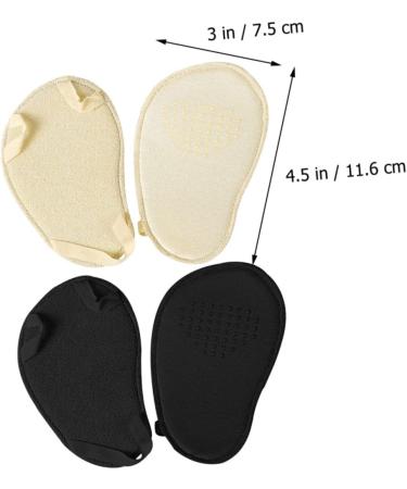 Buy Healifty Metatarsal Foot Pads - 4 Pairs Invisible Forefoot Cushions for High Heels & Sandals - Comfortable Heel Pads for Women - Buy Online on GoSupps.com