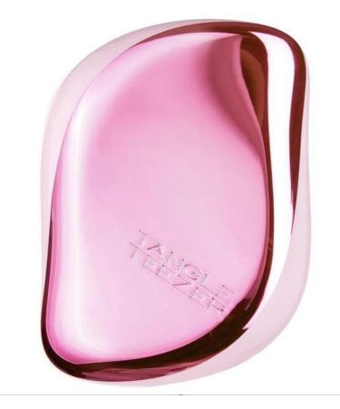 Tangle Teezer | The Compact Styler Detangling Hairbrush Wet & Dry Hair | Perfect Traveling & On The Go | Baby Doll Pink