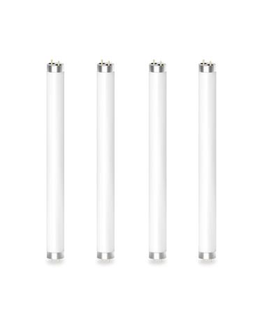 Bug Zapper Replacement Bulb Light Tube 10W for 20W Electronic Bug Zapper T8 Bulbs for Indoor Outdoor Mosquito Zapper Lamp (4 Pack)