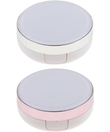 shamjina Makeup Case Air Cushion Powder Puff Empty Box Foundation BB Cream - Pink as described - White as described - Buy Online on GoSupps.com