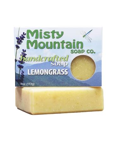Lemongrass Bar Soap - Handmade by Misty Mountain Soap Co.