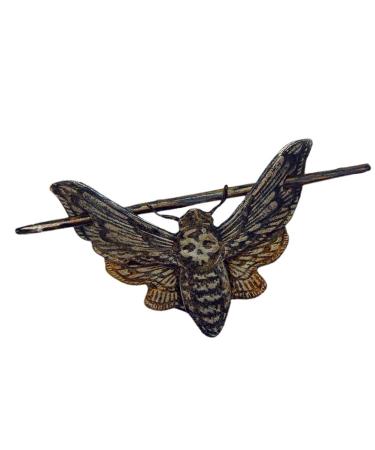 Chiyyyak halloween skeleton hair clip skeleton skull hand hairpin hair stick retro gothic head bone hair accessories for women girl hair accessory cosplay