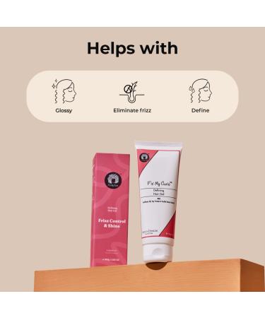 Defining Hair Gel for Curly & Wavy Hair - 3.52 Oz | International Shipping Available - Buy Online on GoSupps.com